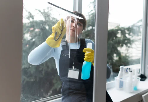 Nettoyage de vitres intérieures et extérieures à Jouy
